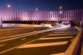 Modern Traffic Tunnel and creative road design Royalty Free Stock Photo