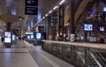 Modern train station berlin Royalty Free Stock Photo