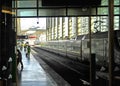 Modern train station of Madrid Atocha, Spain Royalty Free Stock Photo