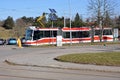 Modern tram,city Brno, Czech republic,Europe