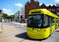 Modern tram, Nottingham.