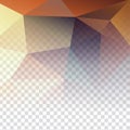 Modern transparent geometric polygon background