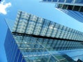 Modern transparent office building Royalty Free Stock Photo