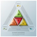 Modern Triangle And Hexagon Business Infographic