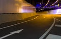 Modern Tunnel Interior Royalty Free Stock Photo