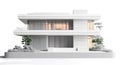 Modern TwoStory House Architectural Rendering
