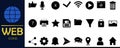Modern UI UX Icons Pack â Flat Vector Web and App Interface Symbols Collection Royalty Free Stock Photo