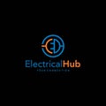 Modern and unique electric company logo design