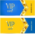 Modern universal vip card template