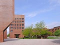 Modern university building Royalty Free Stock Photo