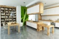 Modern upscale interior herb