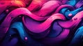 modern urban banner featuring abstract graffiti art with swirling patterns and neon highlights, conveying a creative and