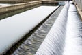 Modern urban wastewater treatment plant in shanghai Royalty Free Stock Photo