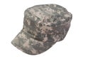 Modern us army cap on a white background Royalty Free Stock Photo