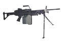 Modern us army machine gun Royalty Free Stock Photo