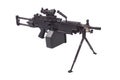 Modern us army machine gun