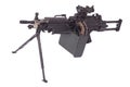 Modern us army machine gun Royalty Free Stock Photo