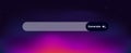 Modern user interface search bar with generate button for digital applications