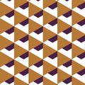 Modern vector abstract geometric background. Abstract retro midcentury geometric graphics