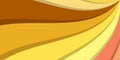 Vibrant abstract background featuring flowing retro wavy lines and warm color gradients, perfect for modern and vintage designs. Royalty Free Stock Photo