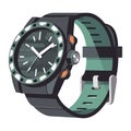 Modern vector wristwatch icon