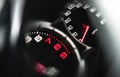 Modern Vehicle Speedometer and RPM Meter