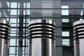 Modern Ventilation Pipes and High-R Royalty Free Stock Photo