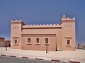 modern version of ancient casbah, Zagora, Morocco