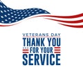 Modern Veterans Day Celebration Background Header Banner