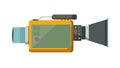 Modern Video Camera Production Equipment, vector design Generative AI Royalty Free Stock Photo