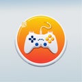 Modern Video Game Controller Icon Royalty Free Stock Photo
