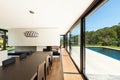 Modern villa, interior Royalty Free Stock Photo