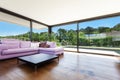 Modern villa, interior Royalty Free Stock Photo