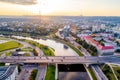 Beautiful Europe town Vilnius Royalty Free Stock Photo