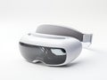 Modern Virtual Reality Headset Closeup Royalty Free Stock Photo