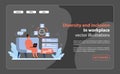 Modern virtual workspace dynamics. Flat
