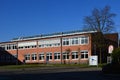 Modern Vocational School in the Town Walsrode, Lower, Saxony Royalty Free Stock Photo