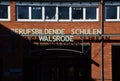 Modern Vocational School in the Town Walsrode, Lower, Saxony Royalty Free Stock Photo