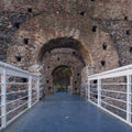 Ancient walls in Giardino di via Biblioteca, Catania