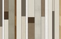Modern wall decor wallpaper. 3d abstract, black lines and marble, and wooden and brown shapes.