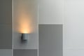 Modern wall lamp interior lighting decoration in contemporary building