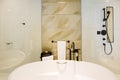 Modern wash basin in the hotel Royalty Free Stock Photo