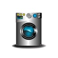 Modern washing machine Royalty Free Stock Photo