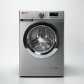 A modern washing machine designed for efficient laundry cleaning Royalty Free Stock Photo