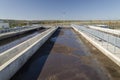 Modern wastewater treatment plant. Royalty Free Stock Photo