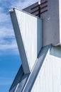 Modern watchtower, details, example of modern finnish architecture and design