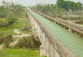 Modern water canal in north of Iran