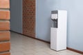 Modern water cooler in office Royalty Free Stock Photo