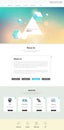 Modern Website Template Design