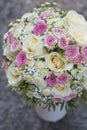 Modern wedding bouquet